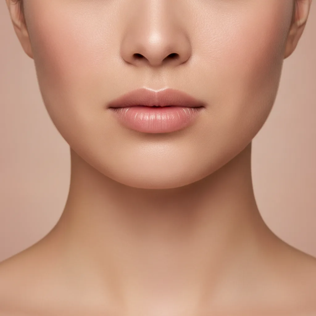 Before — Jawline, day 1